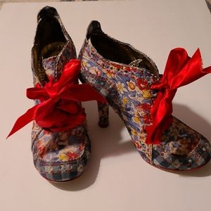 Irregular Choice boot booties heel us 8 eu 39